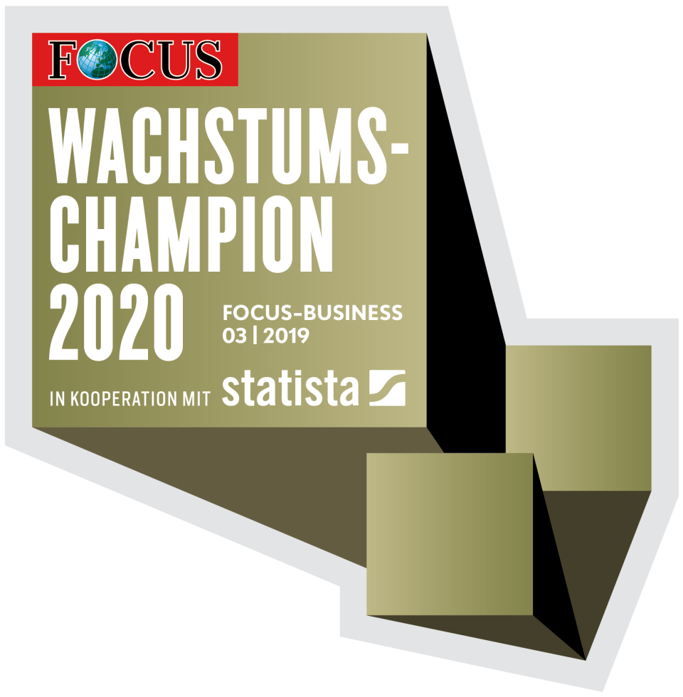 FOCUS label Growth Champion 2020