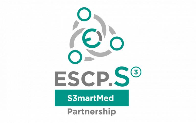 Logo ESCP S3martMed mit Rahmen