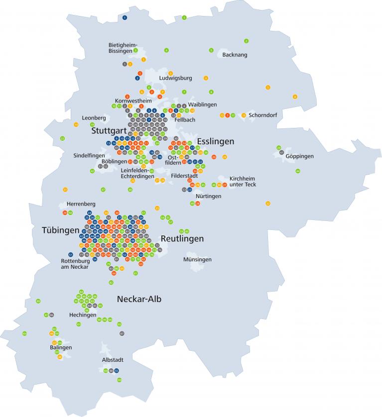 Datenbank Bioregio Stern Thinking Business Forward