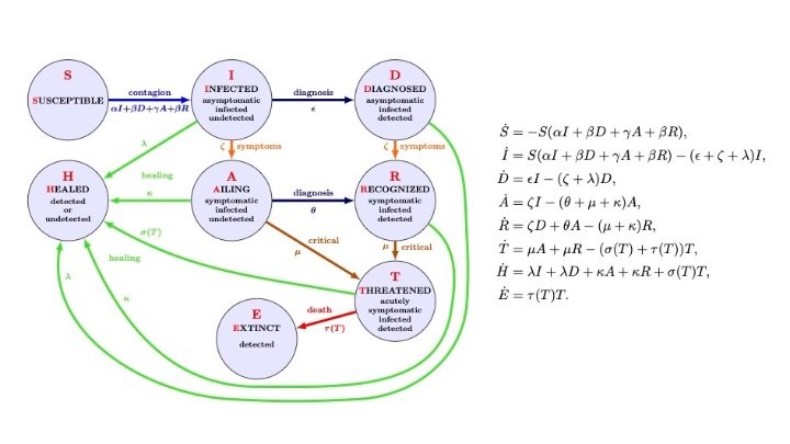 The mathematical model.
