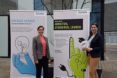 Energiesparkampagne Hochschule Esslingen